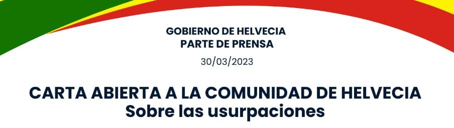 Carta Abierta a la Comunidad