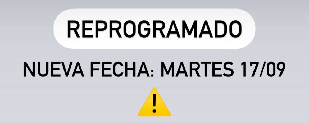Licitación reprogramada