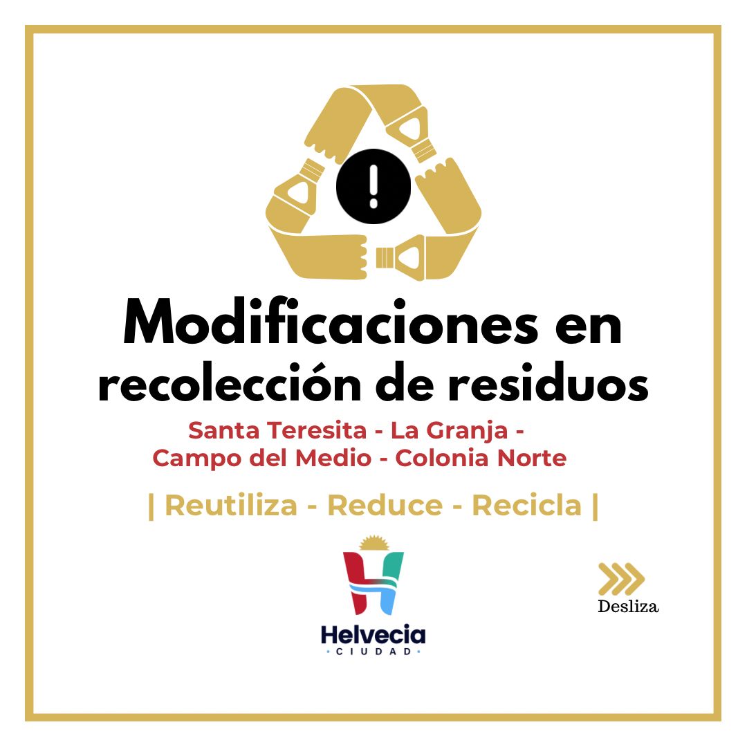 Cambios en Recolección de Residuos