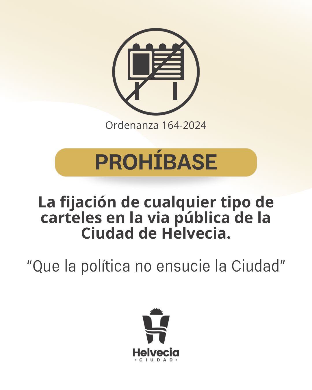 Que la política NO ensucie la ciudad